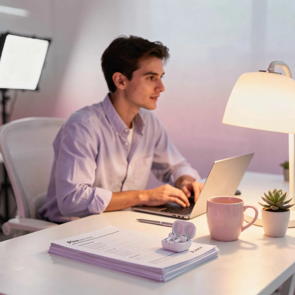 Tech professional updating a custom CV with targeted resume keywords for 2026 job applications on a laptop.